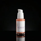 Sirela Firming Peptide Serum bottle on a black background
